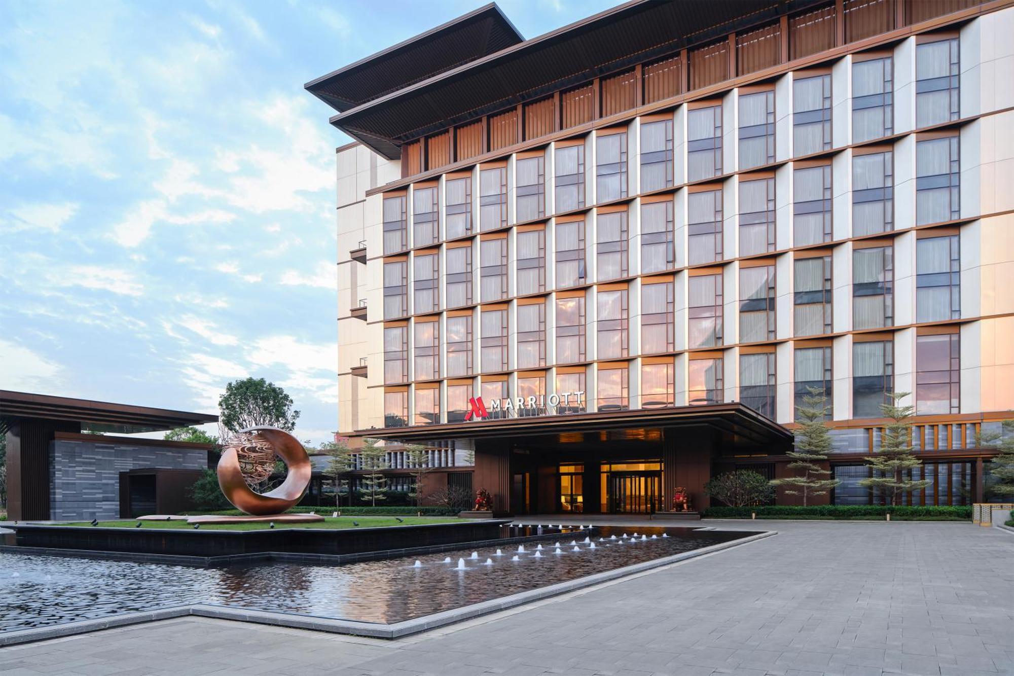 Guangzhou Marriott Hotel Baiyun Kültér fotó
